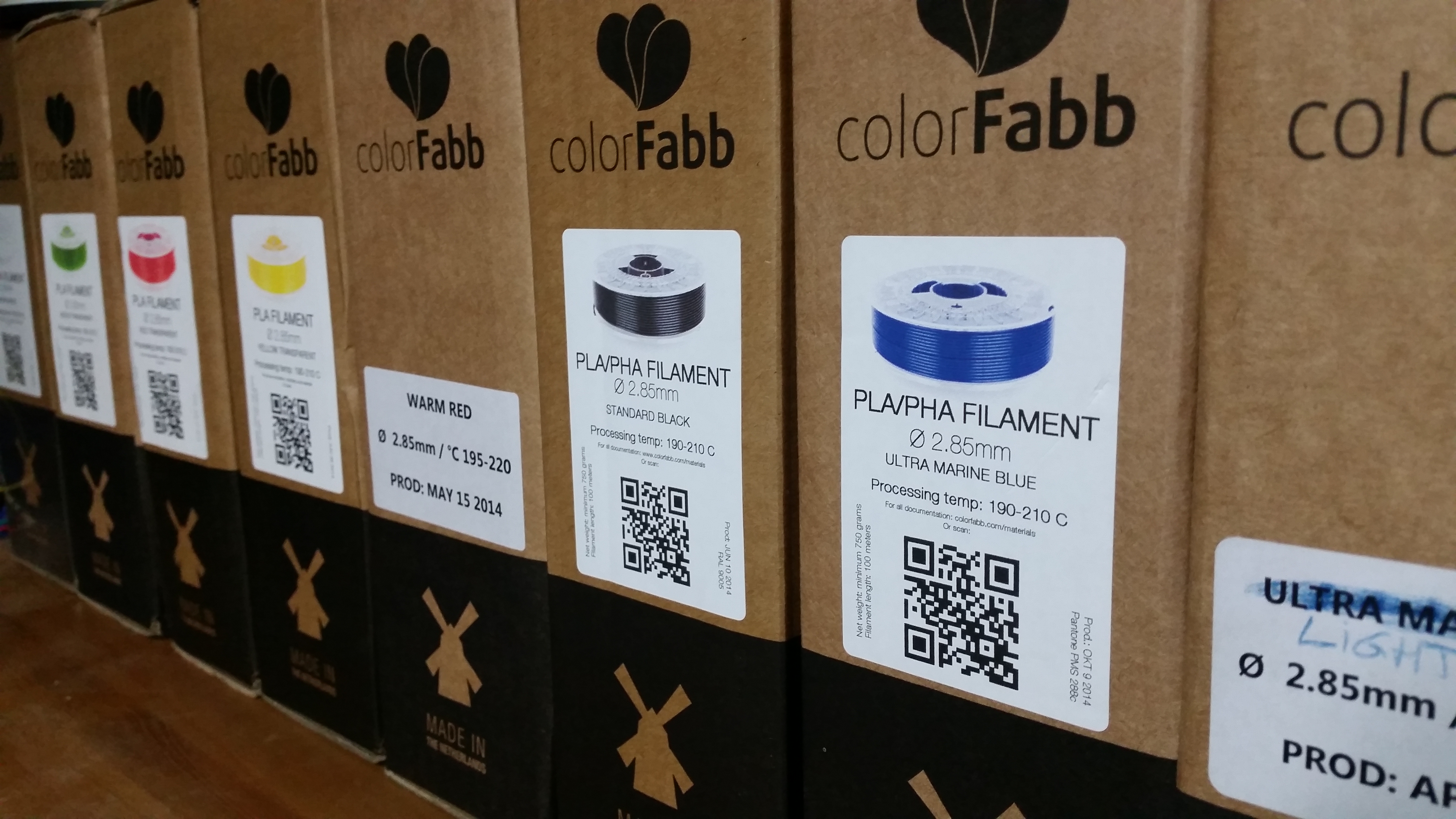 Filament review: ColorFabb PLA-PHA variables