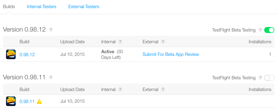 Article image for Testing with Testflight