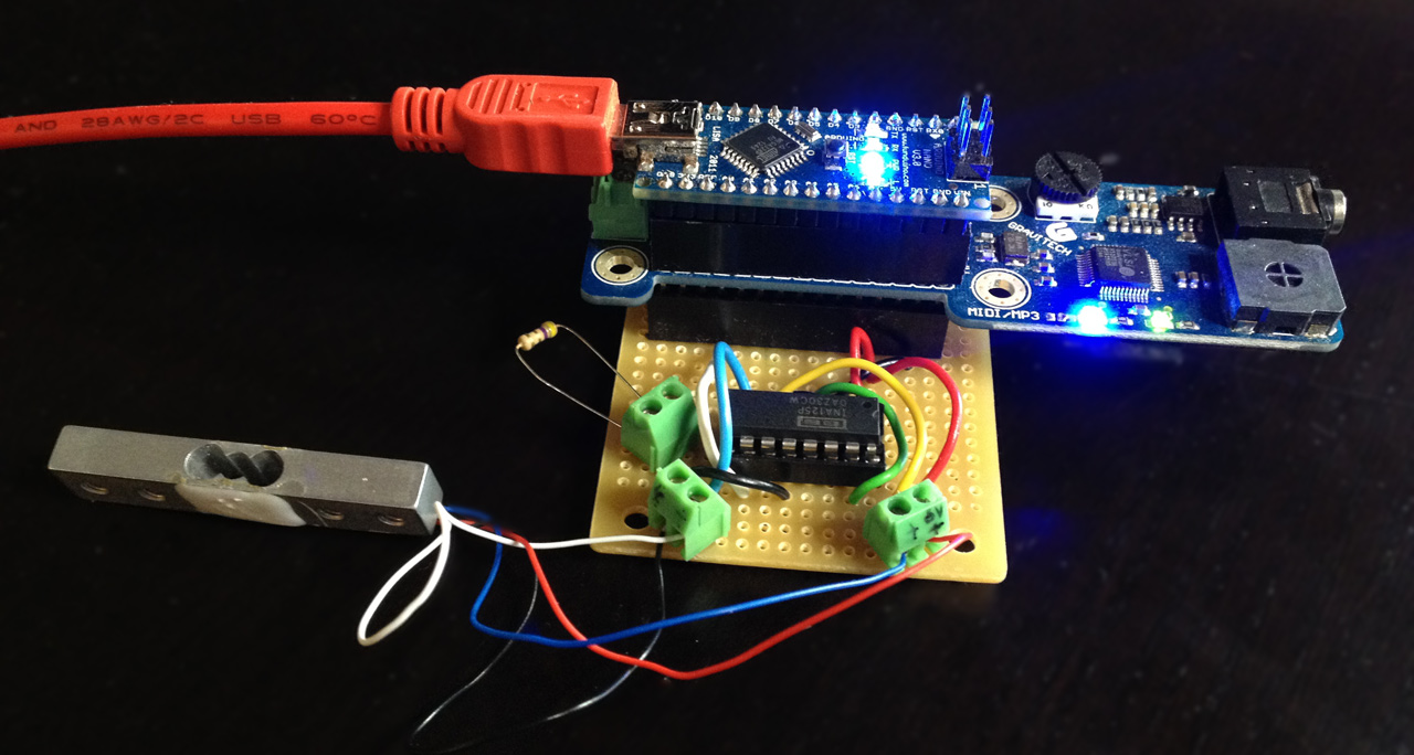 Article image for Making a scale for Arduino with INA125