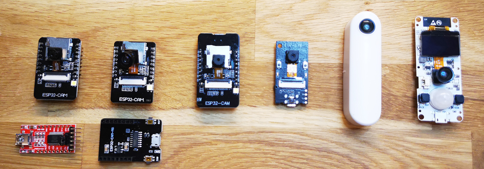 ESP32 Fisheye Camera Module with PSRAM (OV2640)